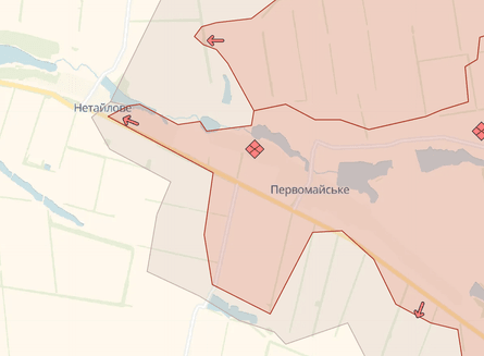 Ситуация на фронте карта