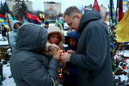 Вифлеємський вогонь, Вифлеємський вогонь в Україні