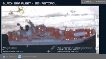 Удары по ЧФ РФ, попадание ракет, Севастополь фото, ВДК Константин Ольшанский