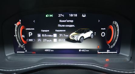 дисплей Nissan Juke, новый Nissan Juke, Nissan Juke 2024, Nissan Juke 2024, кроссовер Nissan, Nissan Juke в Украине