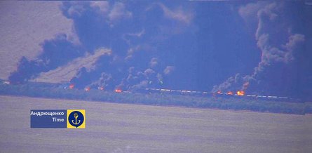 СОУ підірвали потяг на ТОТ Запорізької області