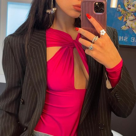 дуа липа, украшения, ювелирные украшения, тренд сезона, модные украшения