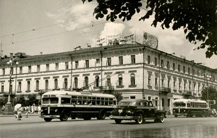 Дом учителя в Киеве, история Киева, ретро фото