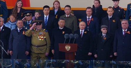 Парад 9 травня, Москва, парад, трибуна, Сі Цзіньпін, Путін