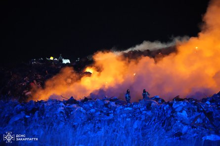 Пожар в Ужгородском районе