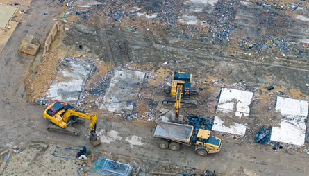 Масштабне знесення новобудов, фото, Велика Британія, ЖК, Barratt David Wilson Homes Cambridgeshire, нерухомість, житло