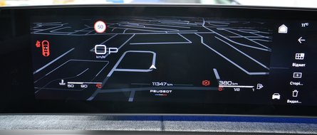 екран пежо 5008