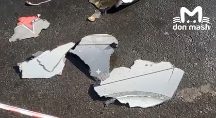 Удар по РФ, дрон Иноходец, точка попадания, 24 сентября, обломки