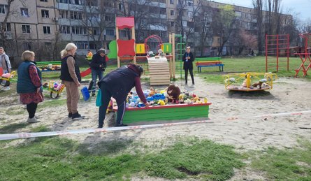 кривой рог, детская площадка