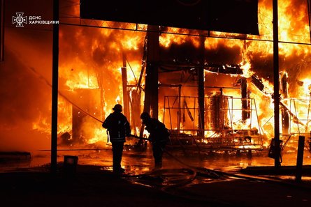 Барабашово горит