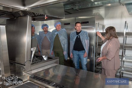 Пищеблок в лицее Каменского