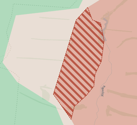 Продвижение ВС РФ возле Стельмаховки