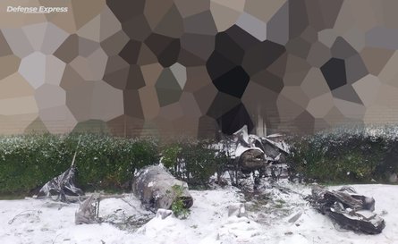 обломки ракет под Киевом