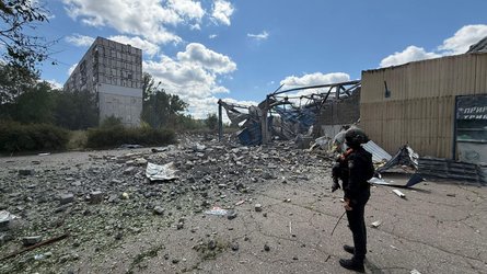 Насліки атаки ЗС РФ на Донеччині