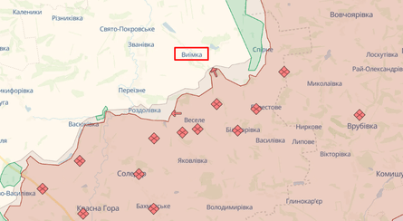 Выемка карта