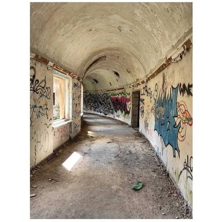 Кломіно, покинуте місто в Польщі, місто-привид, руїни міста, покинуте місто, населений пункт, історія покинутого міста