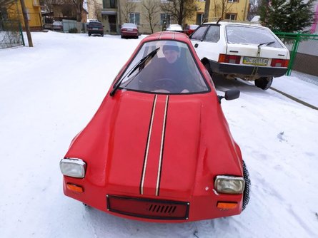 педальная машинка, Украинский электромобиль, самодельный электромобиль, украинский электрокар, самодельный электрокар