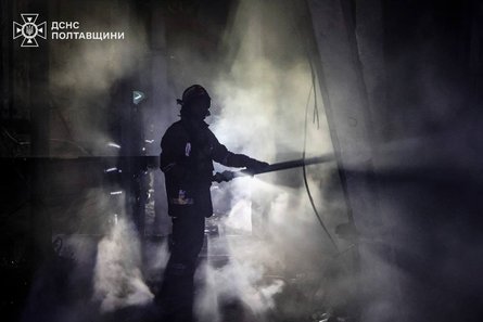 Последствия ночной атаки на Полтавщине