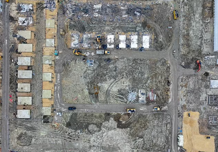 Масштабне знесення новобудов, фото, Велика Британія, ЖК, Barratt David Wilson Homes Cambridgeshire, нерухомість, житло