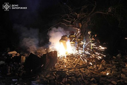 Рятувальні роботи у Запоріжжі