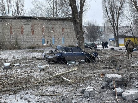 Обстріл Покровська 15 лютого, Обстріл Покровська, ракетний удар по Покровську, покровськ обстріл, покровськ обстріл фото