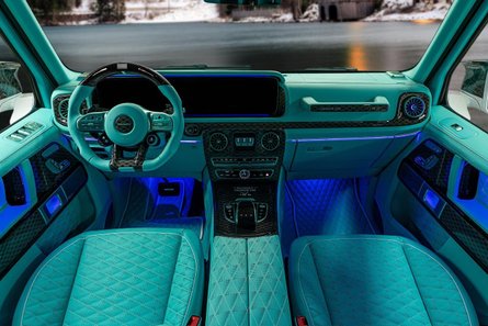 Салон Гелендвагена Мансорі, Шестиколісний Гелендваген, Mercedes G-Class, Mansory Gronos, тюнінг Гелендвагена