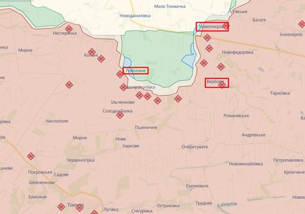 Роботине та Новопокровка, ситуація