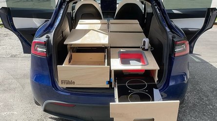 дом на колесах тесла, дом на колесах, Tesla Model Y, электромобиль Tesla