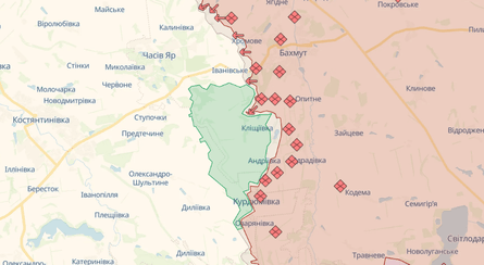 Ситуація в районі Бахмута