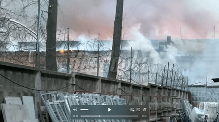 Пожежа у Москві, новини Москви, пожежа, Росія, новини Росії, машинобудівний завод,  машинобудівний завод Чернишова