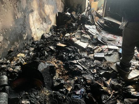 попіл, Київ, квартира, обстріл, 2 січня