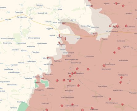 линия фронта Донецкая область 22 июня