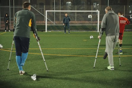 спорт для ветеранов, ветераны, ветераны войны, ампфутбол, соревнования по ампфутболу