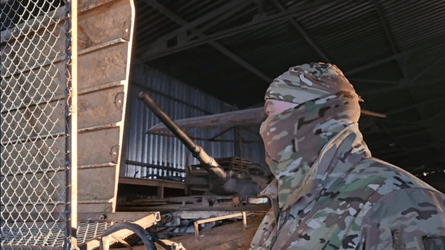 сетка Рабица, БМП-1, защита