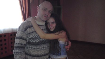 Архівне фото військовополоненого Валерія Зеленського з донькою