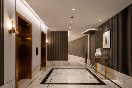 Хол ЖК з пентхаусом у Києві