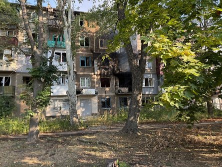 Последствия ночной атаки в Константиновке