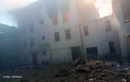 Последствия удара СБУ и ВСУ, Мелитополь, штаб ВС РФ