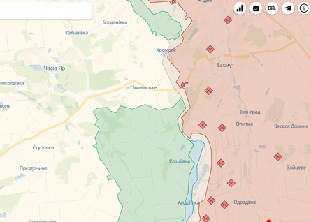 Бахмут, война РФ против Украины, Бахмутское направление, российское вторжение, российские оккупанты, ВСУ, ВС РФ