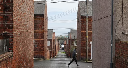 Город-призрак в Великобритании, шахтерский поселок превратился в пустыню без людей, упадок промышленности, фото