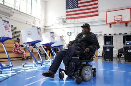 Избирательный участок в США