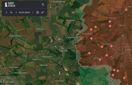 Карта бойових дій