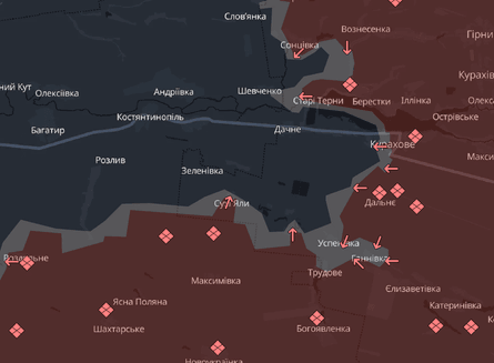 Карта бойових дій