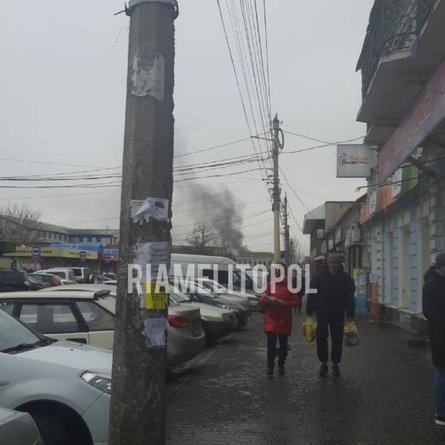 Пожежа Мелітополь сьогодні бавовна ПП Рефма спалах