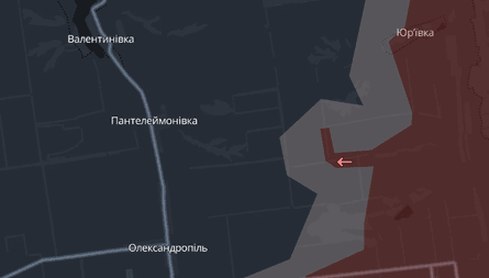 Карта боевых действий