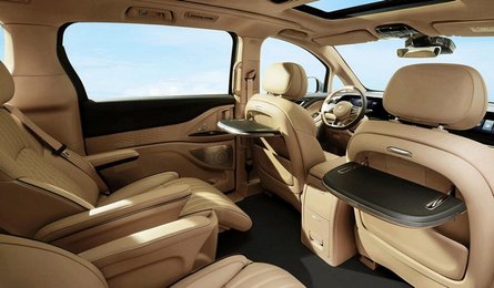 Dongfeng Voyah Dreamer салон, Dongfeng Voyah Dreamer интерьер, Dongfeng Voyah Dreamer второй ряд