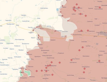лінія фронту південь Донецької області 1 липня