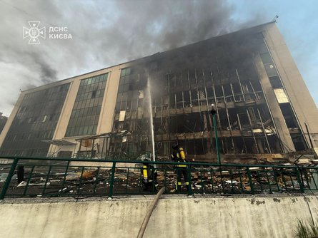 ВС РФ осуществили обстрел Киева ночью на 10 июня