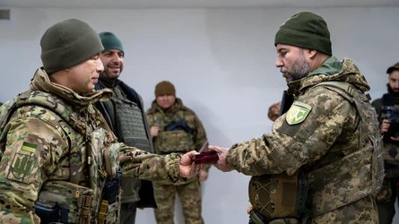 Сырский наградил Цебрия в марте 2024 года орденом "За мужество III степени"