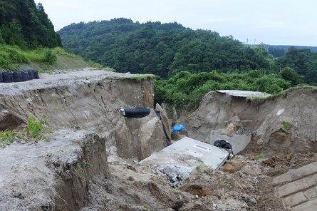 атами, япония, оползень